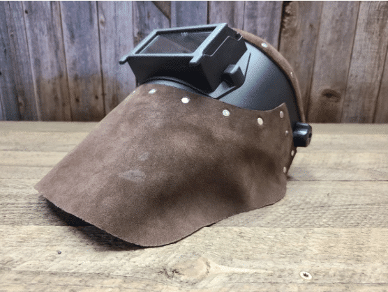 outlaw leather welding hood