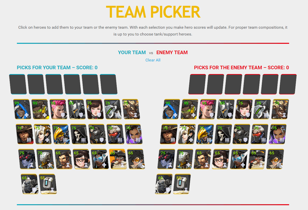 overwatch comps and counters