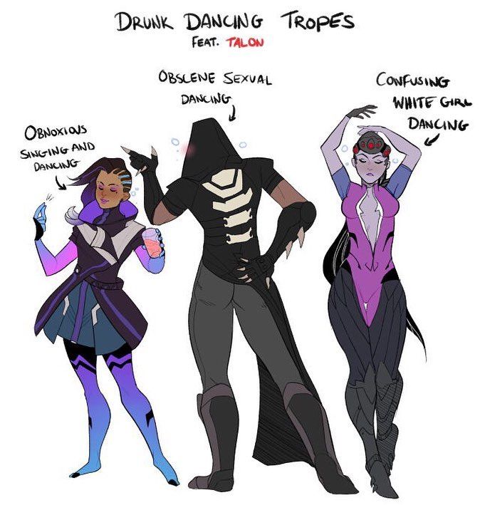 overwatch reaper x sombra