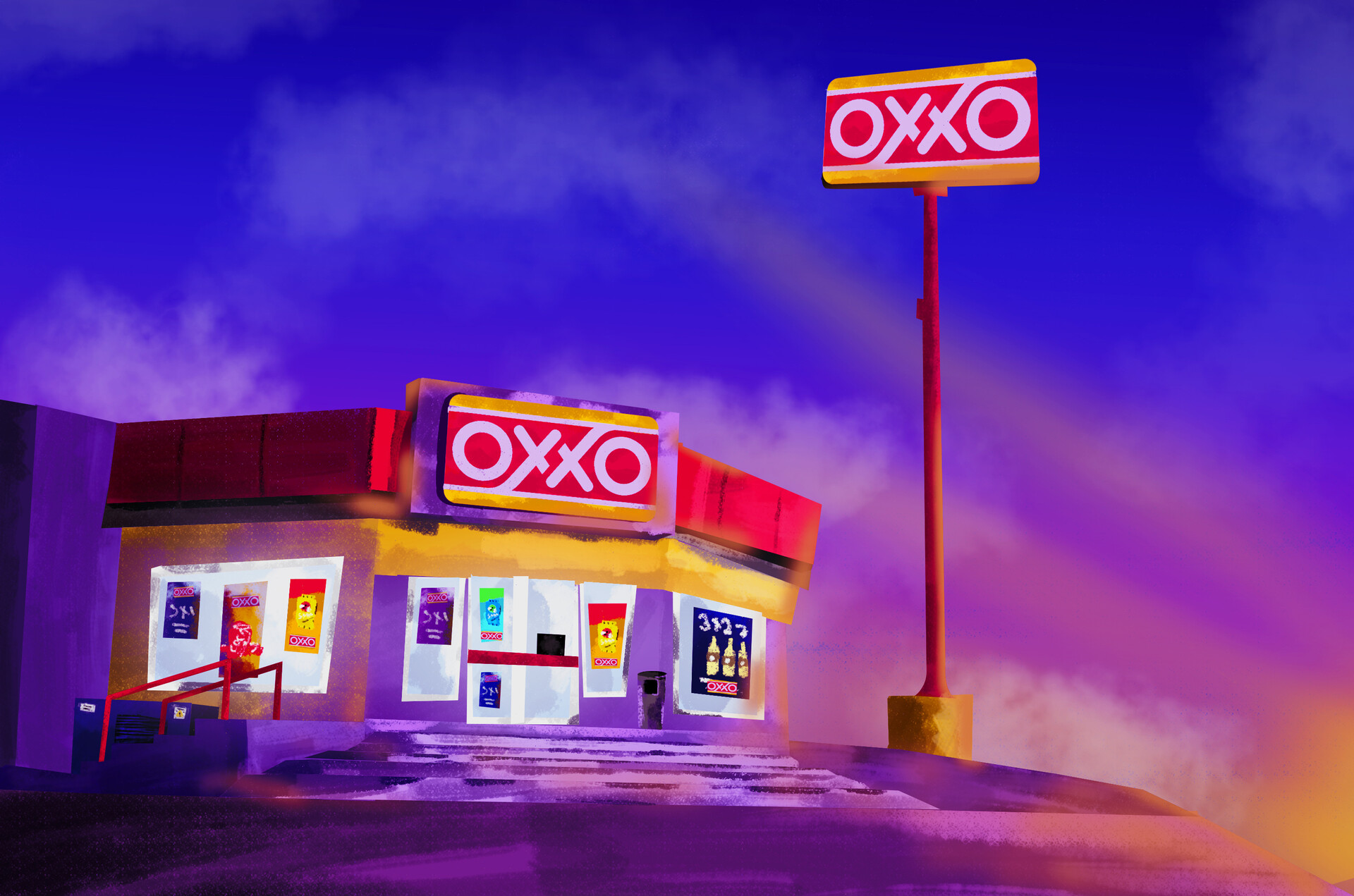 oxxo aesthetic