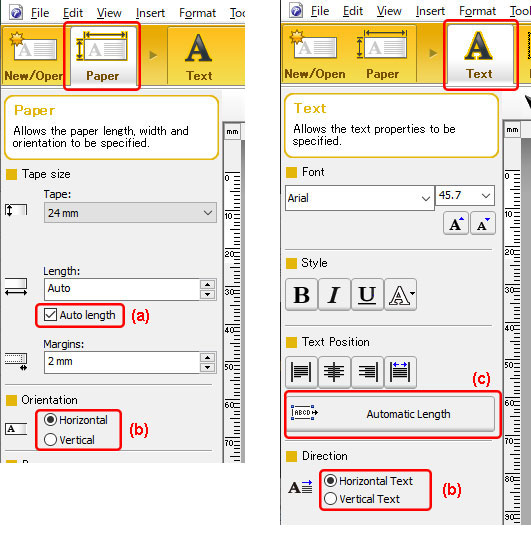 p touch editor