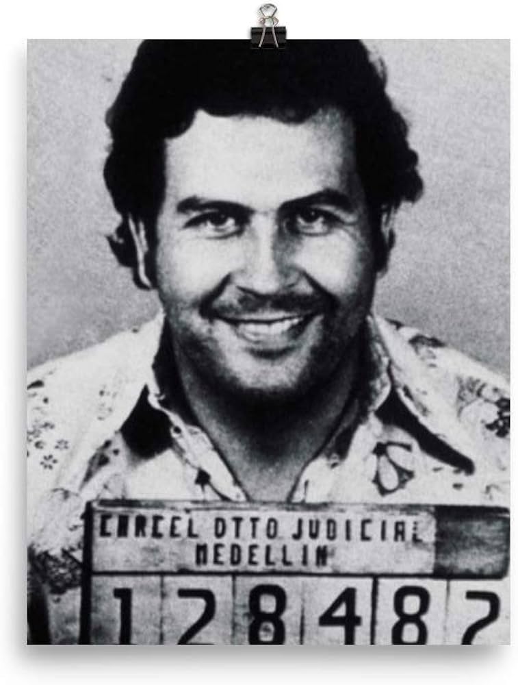 pablo escobar mug shot