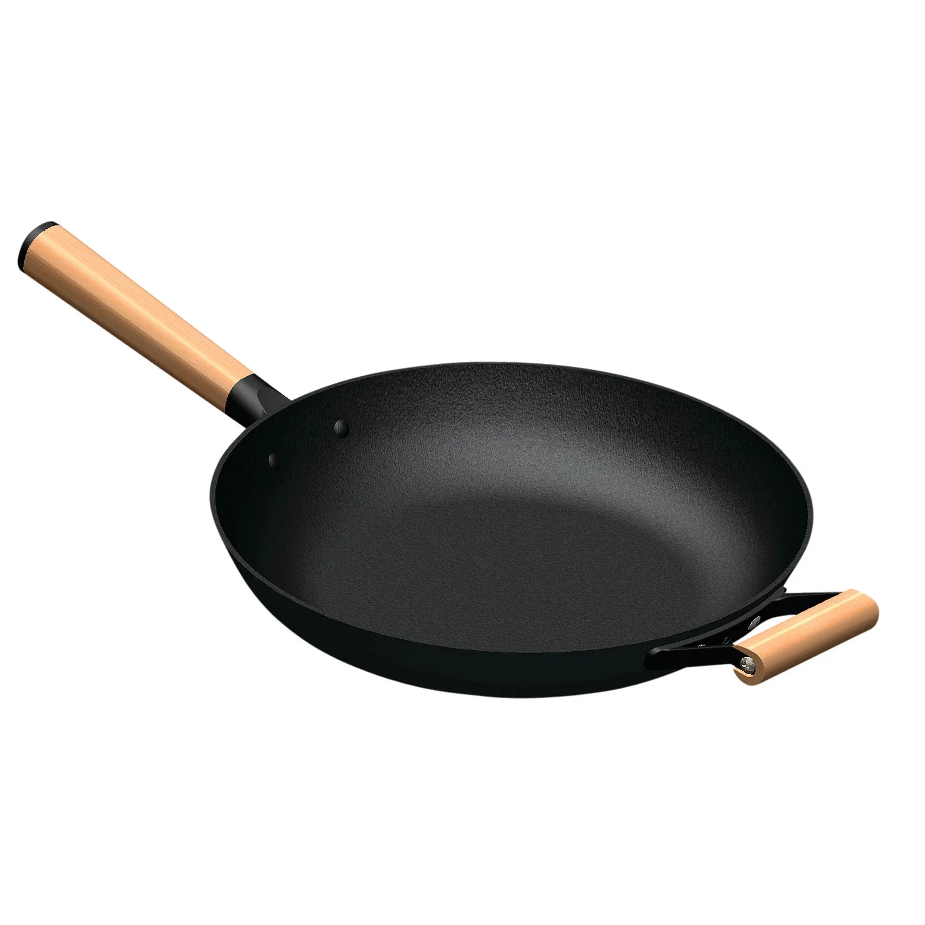 paderno cast iron wok