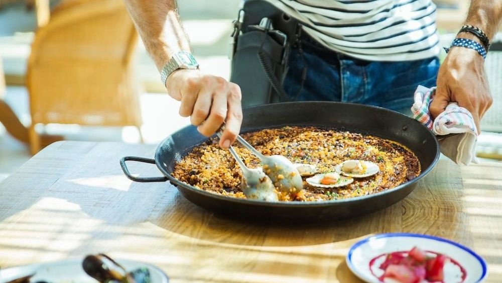 paella para llevar sitges