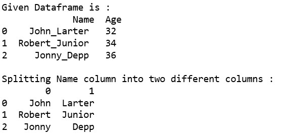 pandas split column into multiple columns