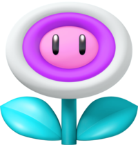 paper mario purple flower