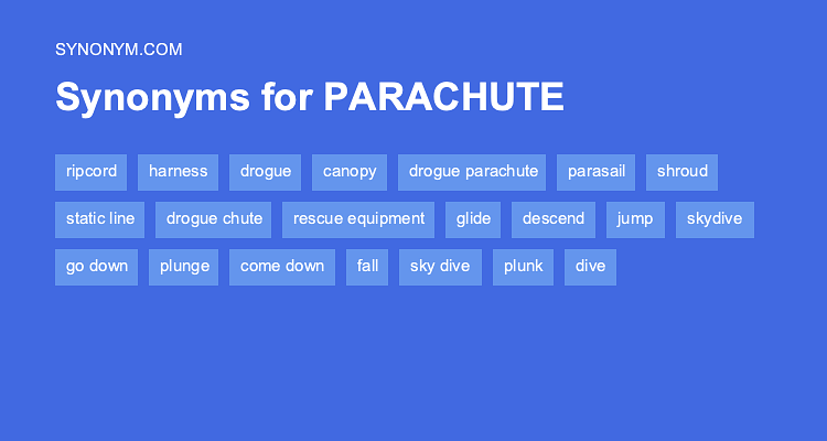parachute synonym