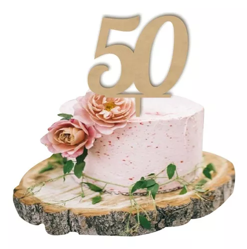 pastel de 50 años