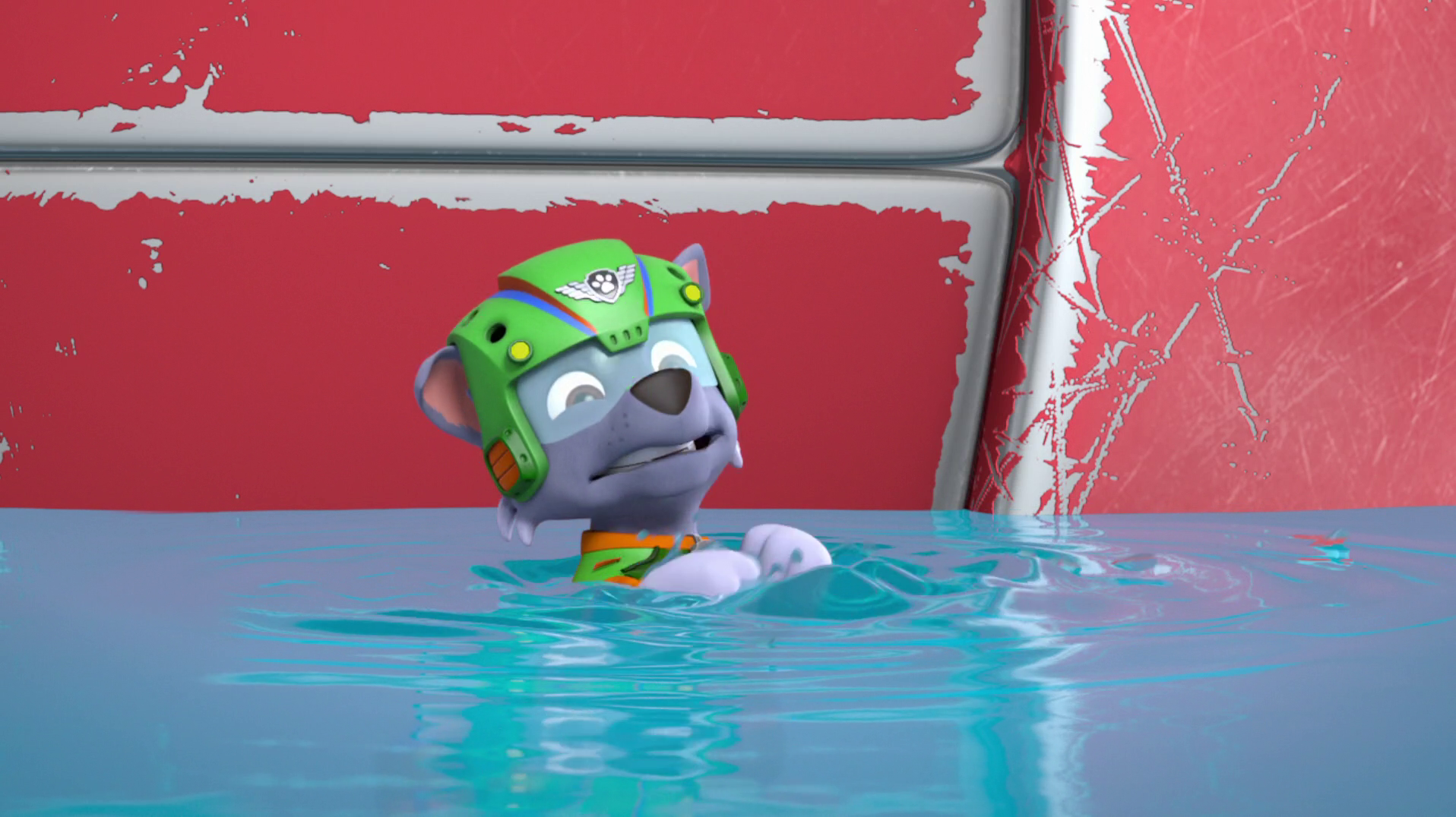 paw patrol rocky water