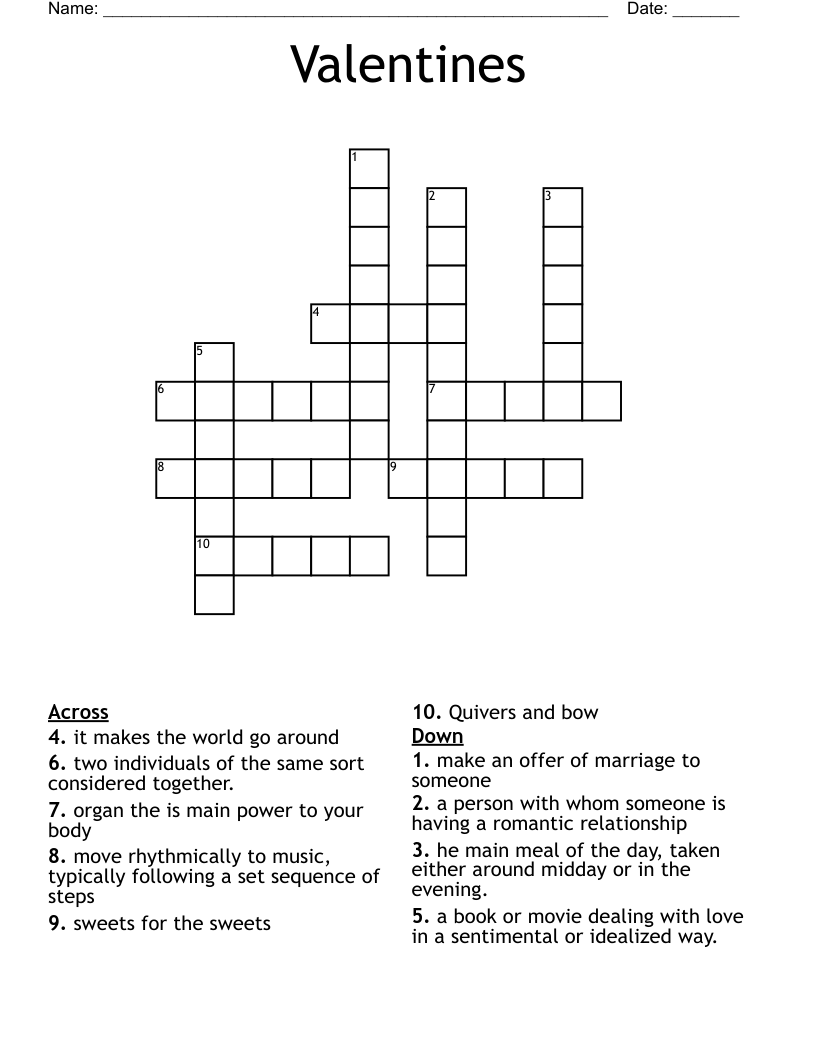 people each having one life partner crossword