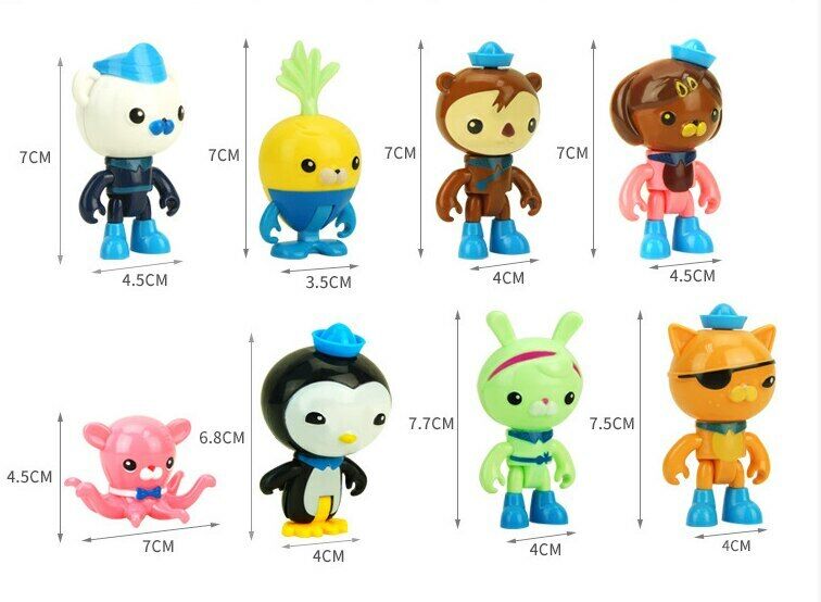 personnages octonauts