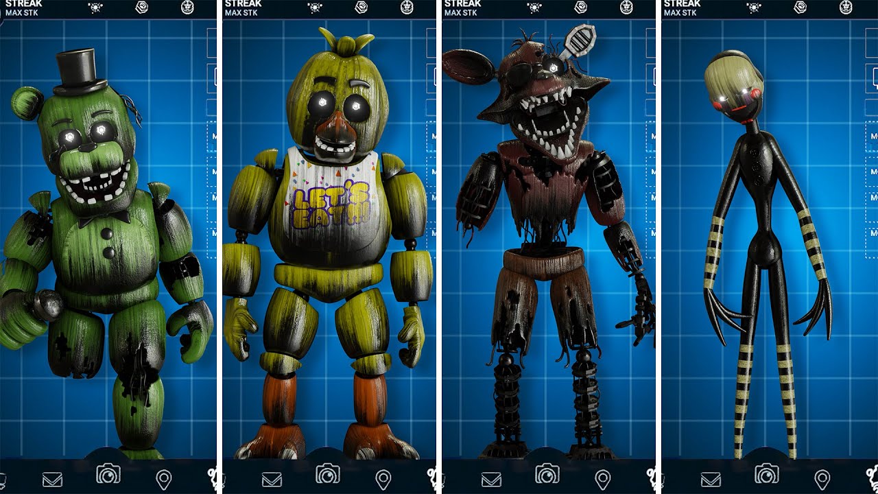 phantom animatronics fnaf 3