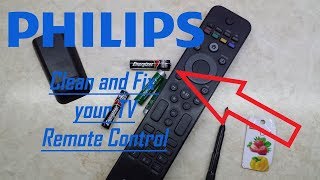 philips tv remote power button not working
