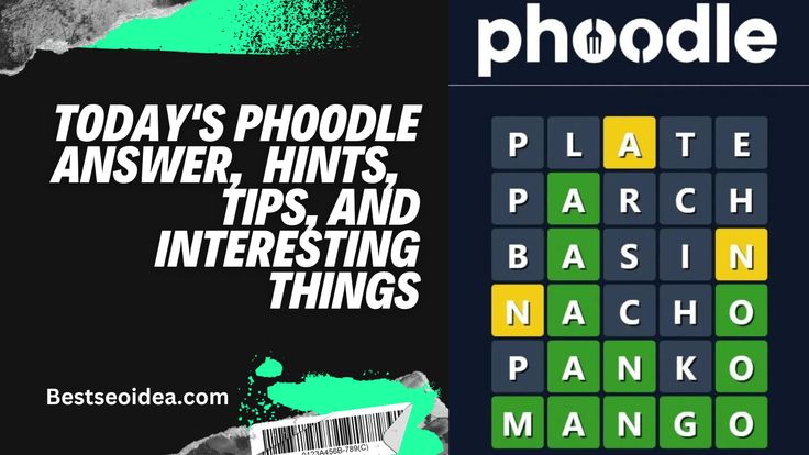 phoodle hint today