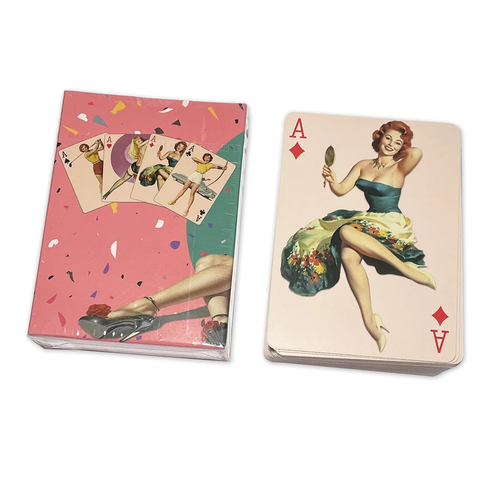 pin up playing cards