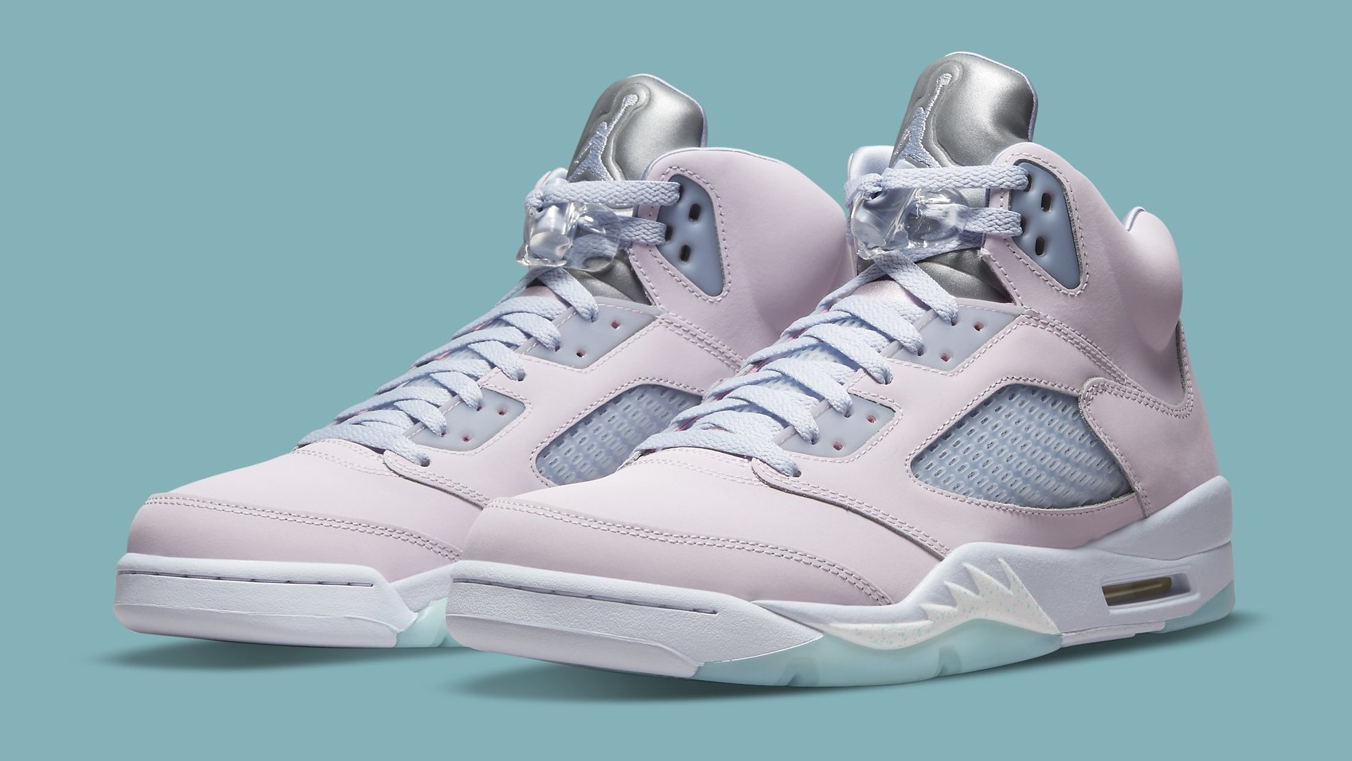 pink air jordan 5