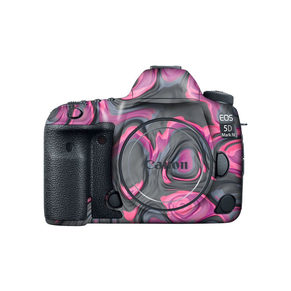 pink canon camera