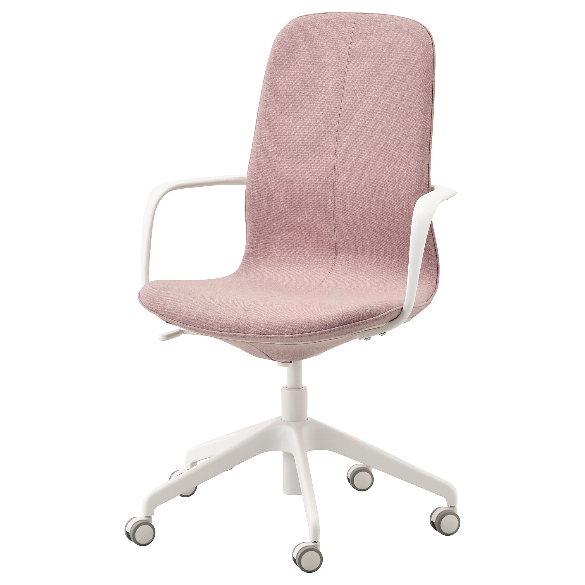 pink ikea office chair