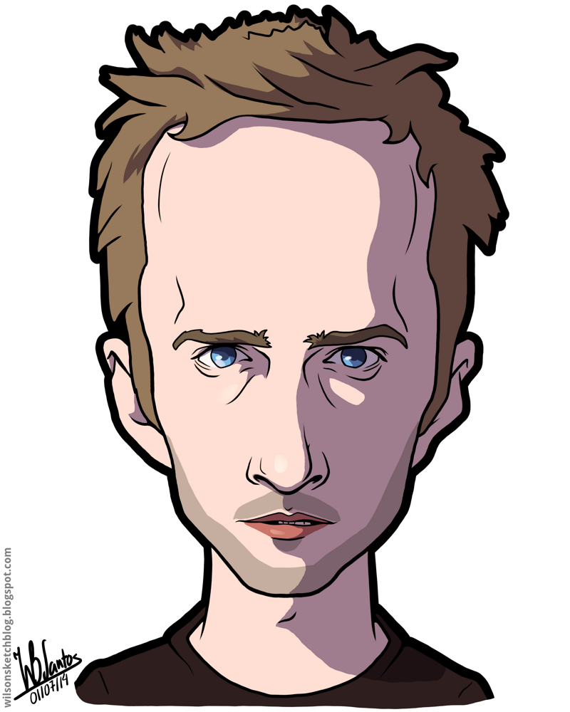 pinkman cartoon