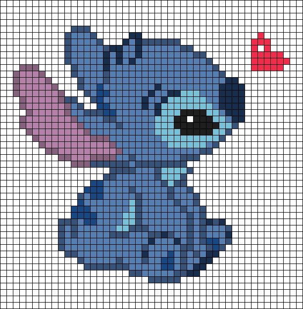 pixel art stitch