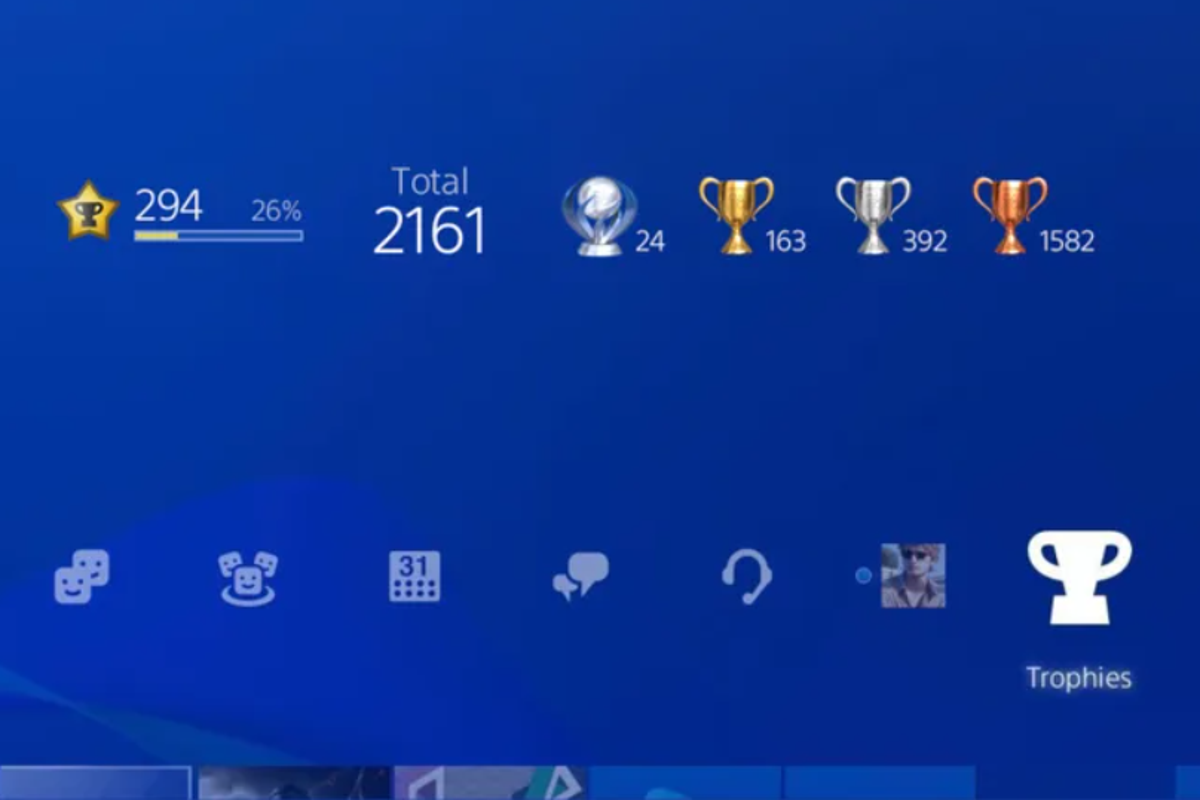 playstation account trophies