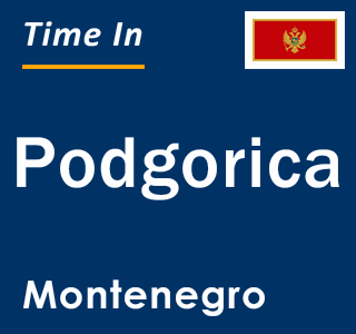 podgorica time