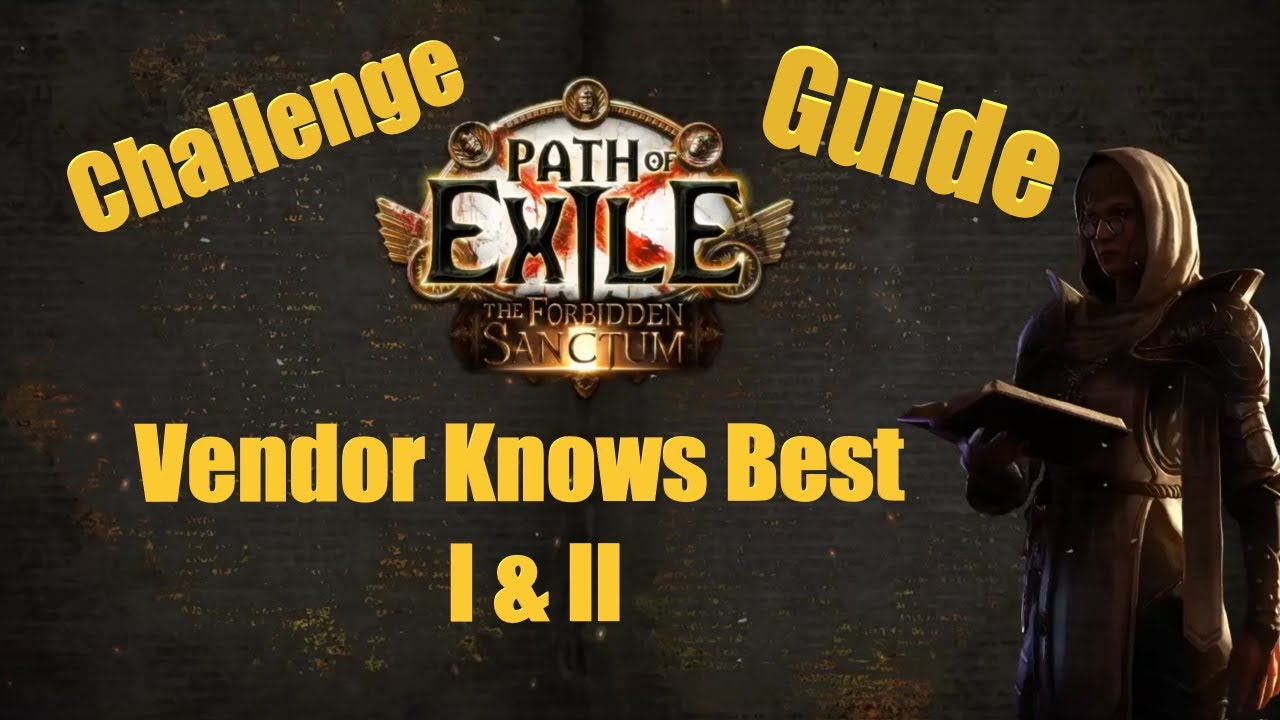 poe 3.20 challenge guide