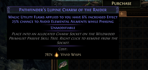 poe charm mods