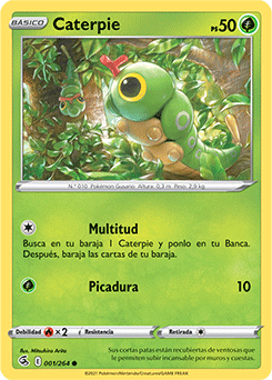 pokemon card caterpie