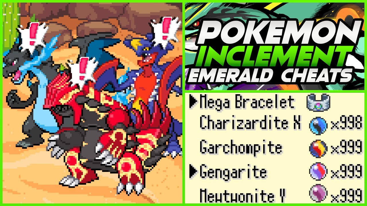 pokemon emerald cheats