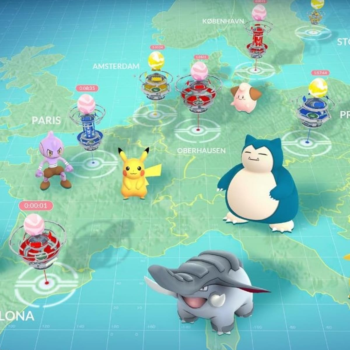 pokémon go regional map 2023