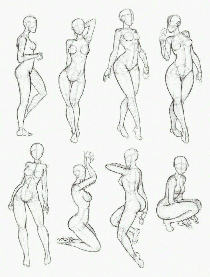 poses de chicas