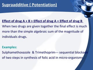 potentiation pharmacology