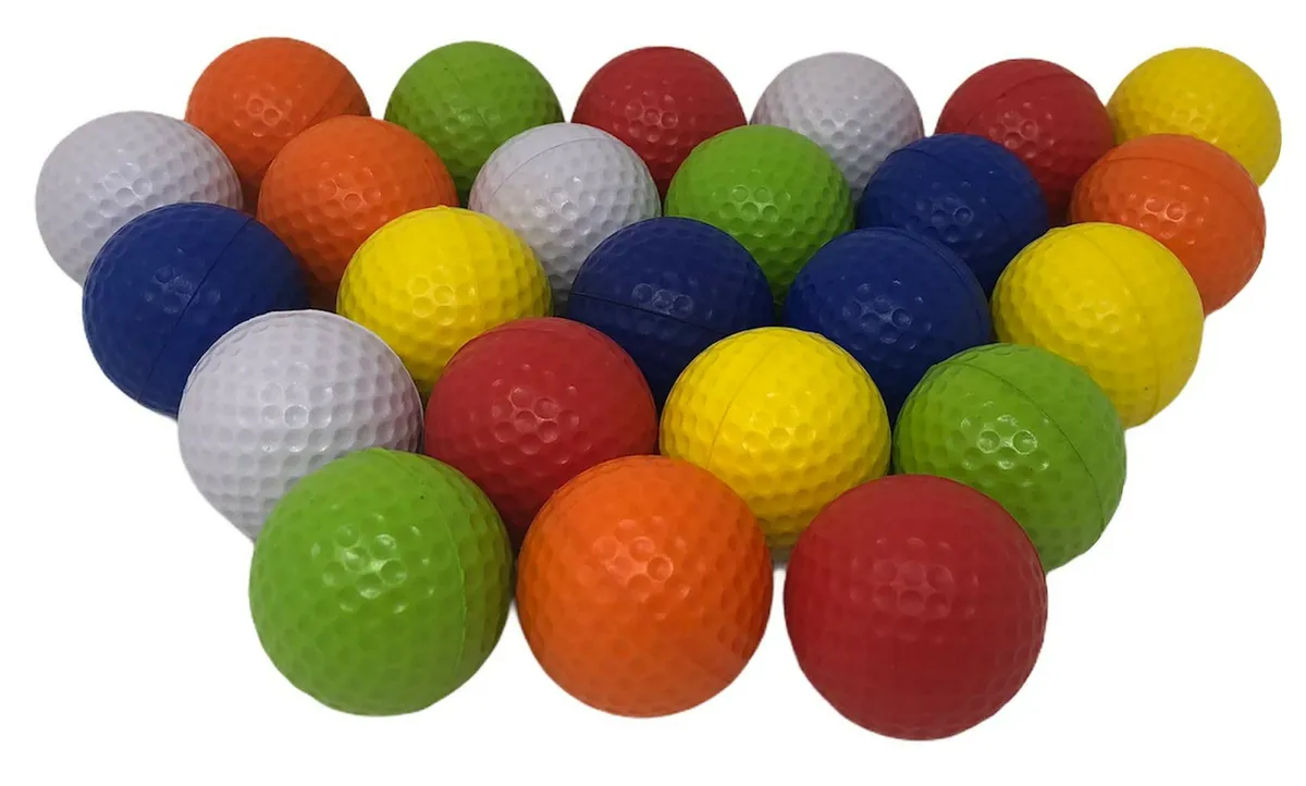 practice golf balls foam