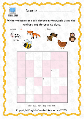 pre k lesson crossword clue