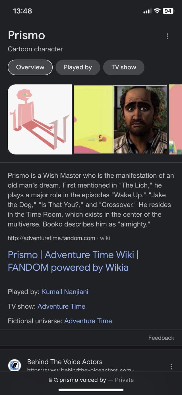 prismo voice actor