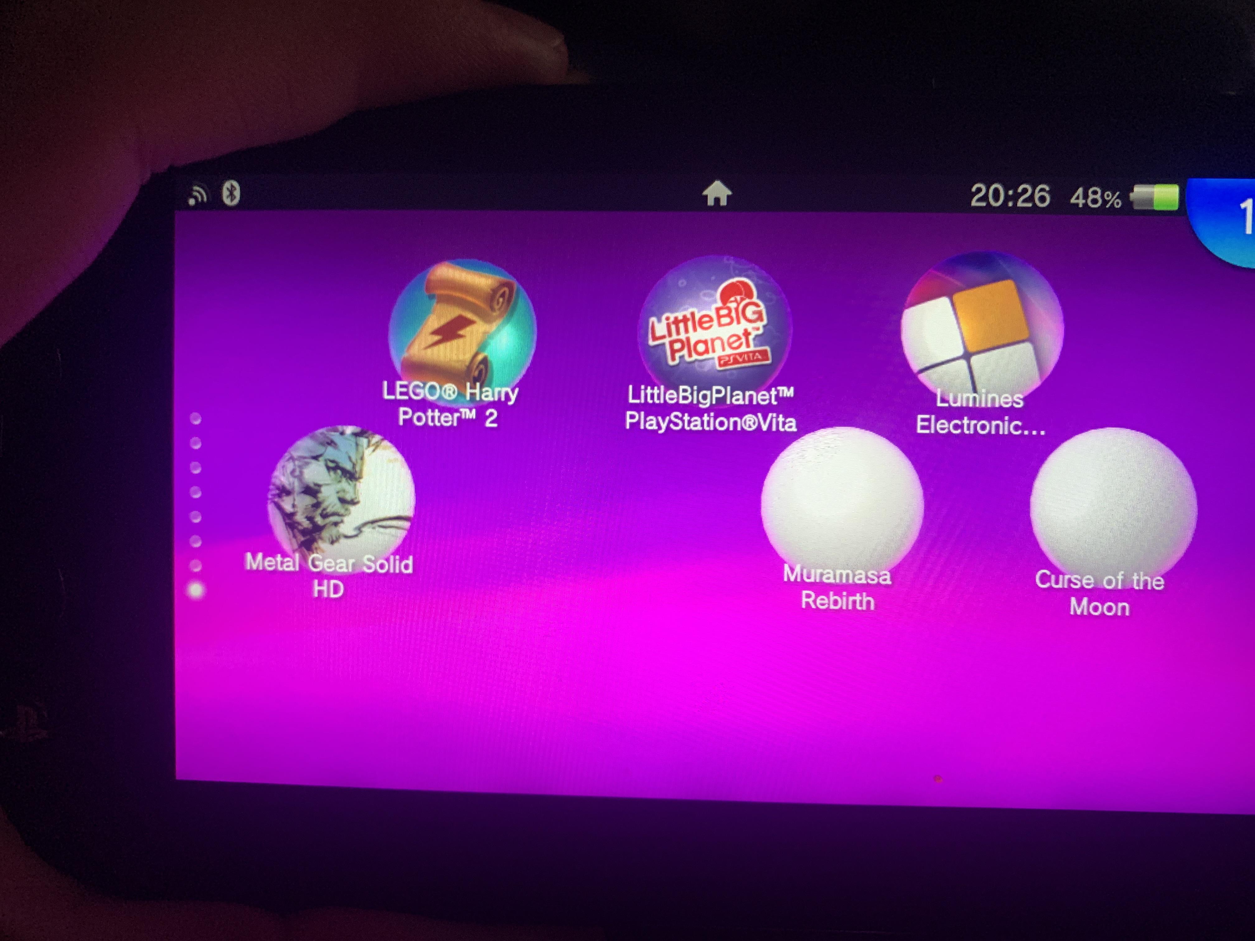 ps vita white bubbles