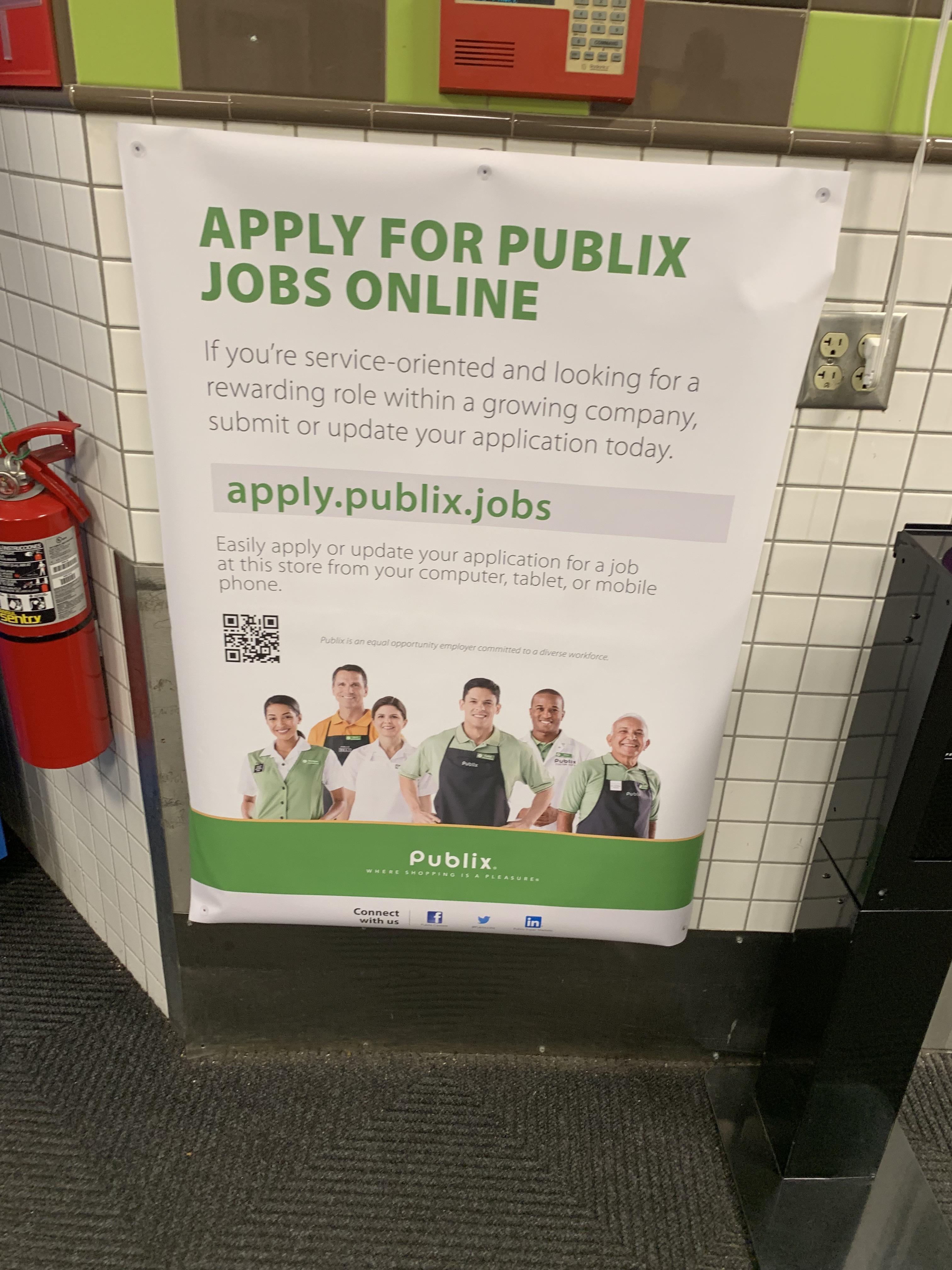 publix application login online