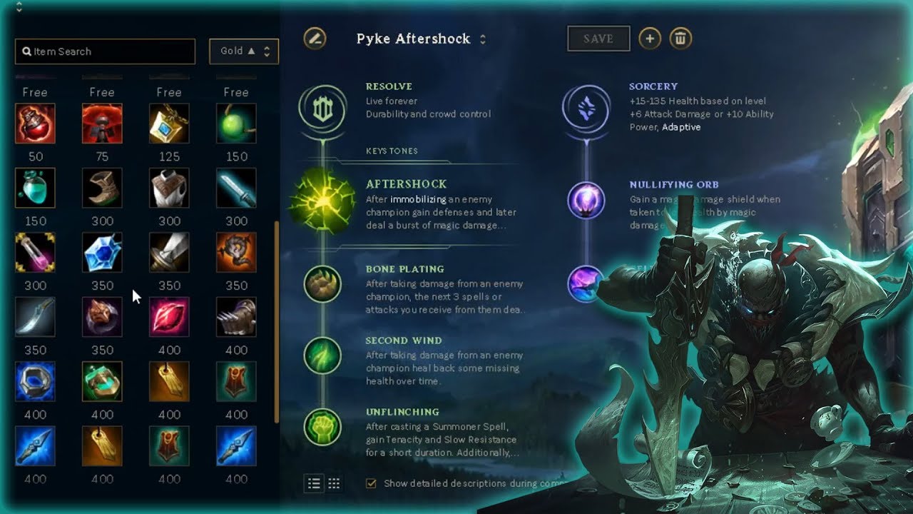 pyke support runes