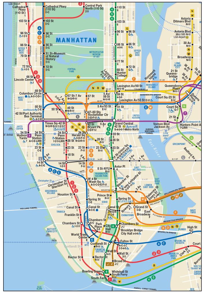 q line subway map