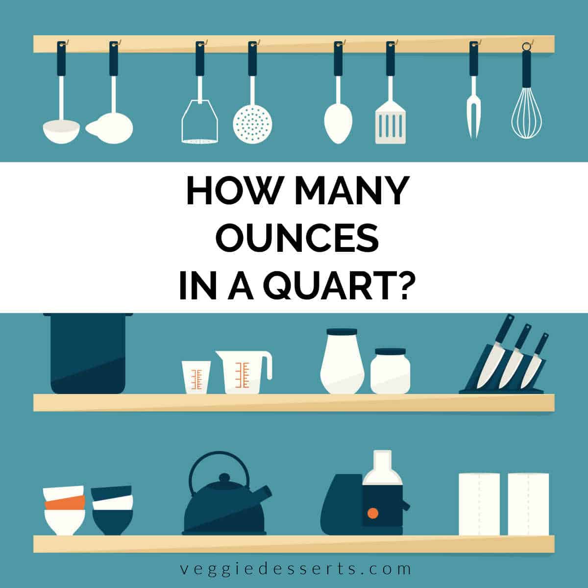 quarts to ounces calculator