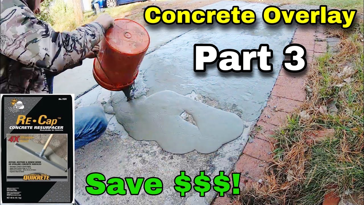 quikrete concrete resurfacer before and after