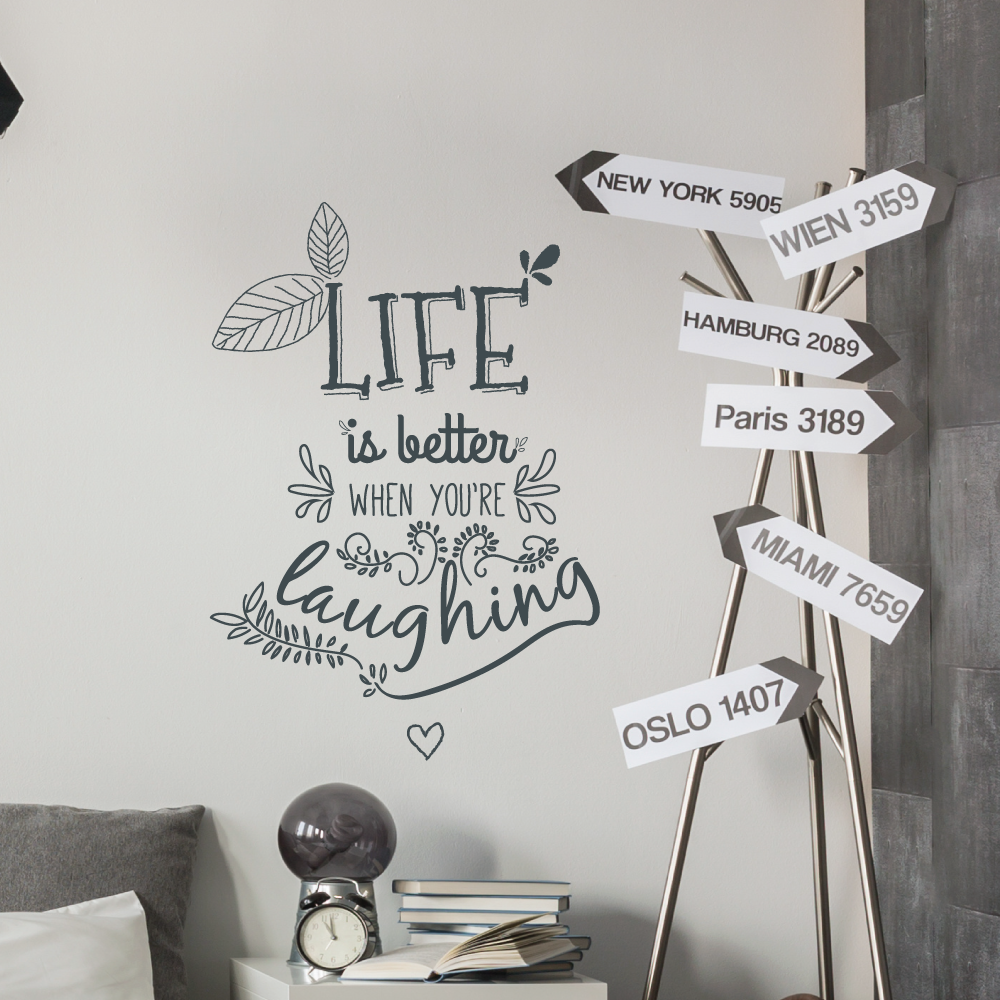 quotation wall stickers