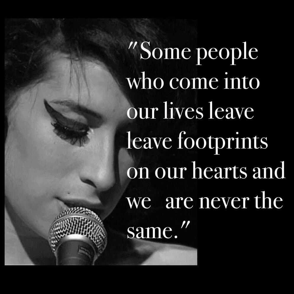 quotes about amy winehouse