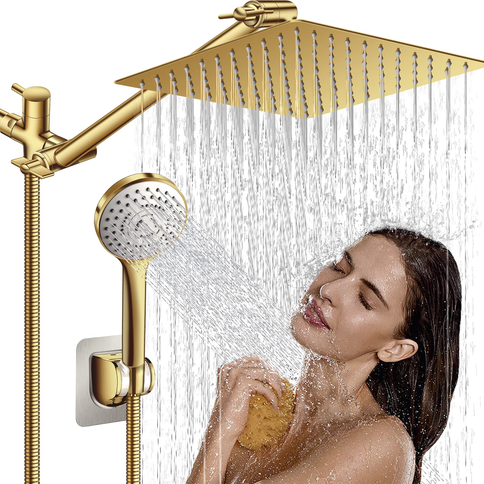 rainfall shower head handheld combo