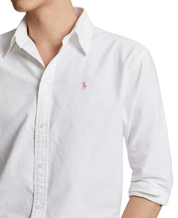 ralph lauren pink pony oxford shirt