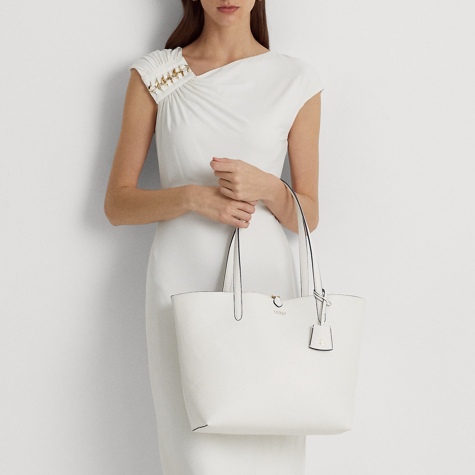 ralph lauren white handbag