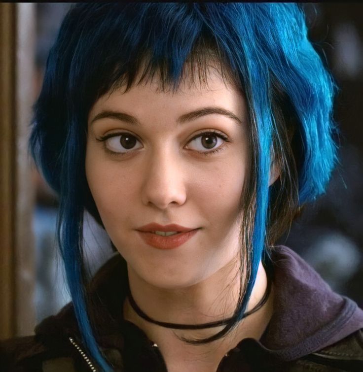 ramona flowers blue hair