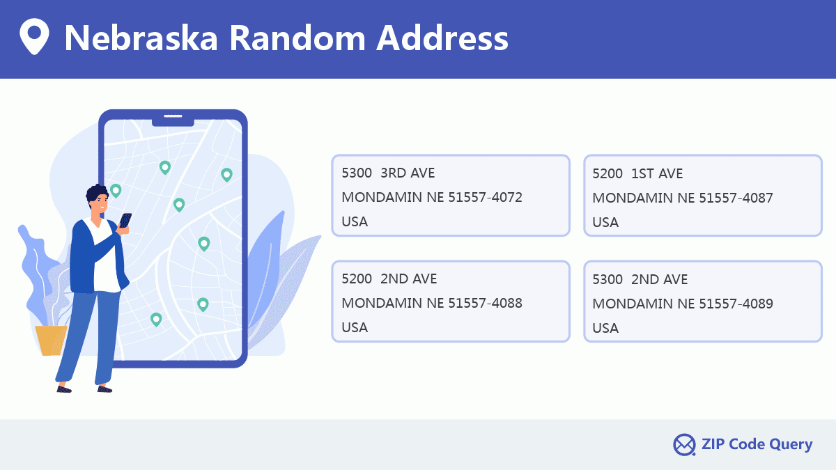 random address america