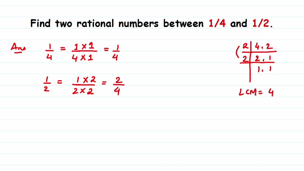 rational number between and 1 2